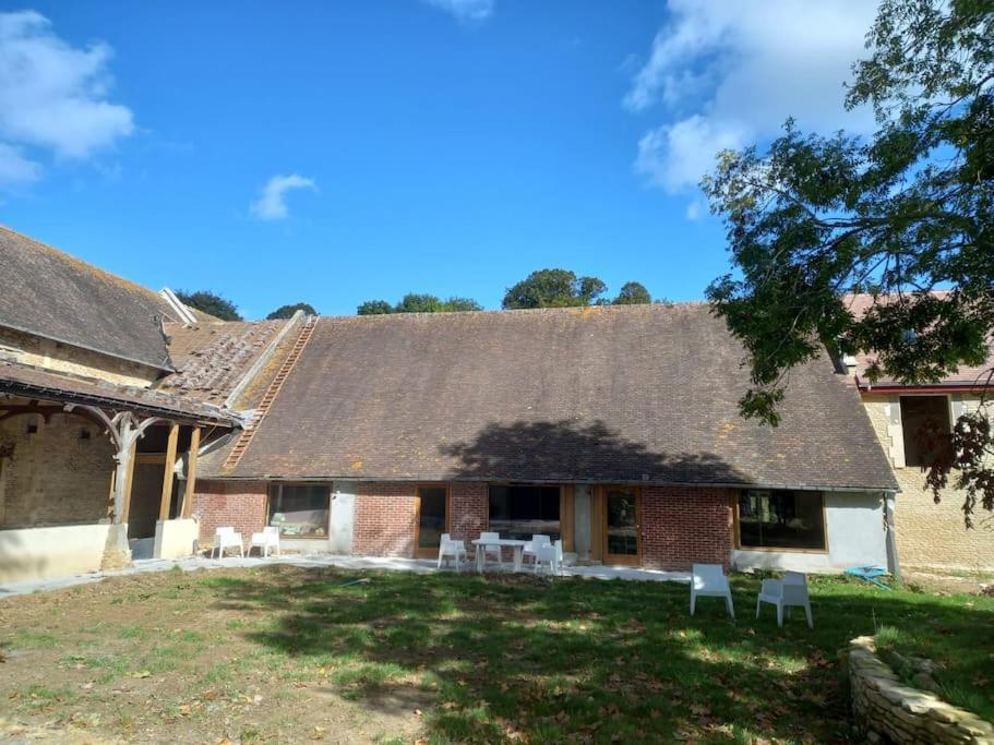 La Bergerie De Beneauville 7 Personnes Bavent ภายนอก รูปภาพ
